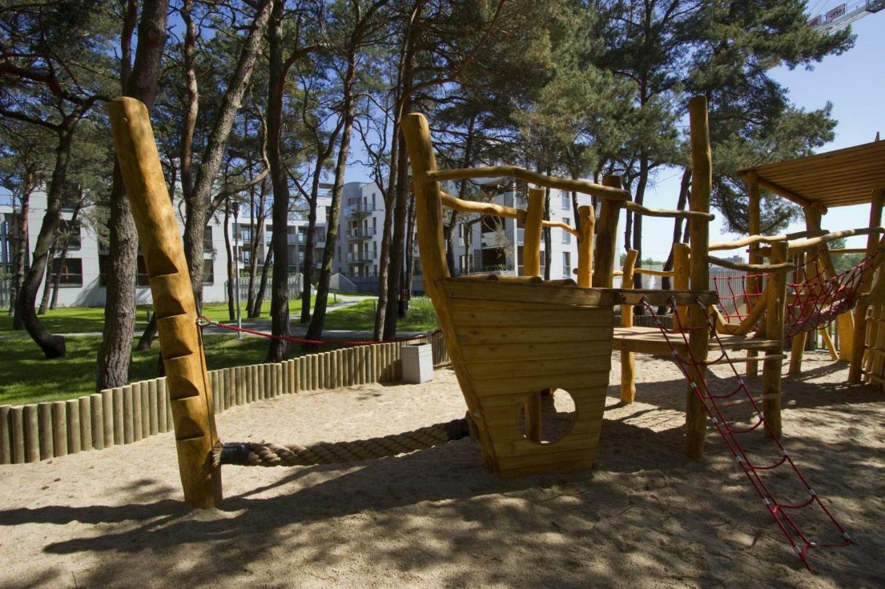 Nadmorski Dwor Wood Apartment Gdańsk Eksteriør bilde