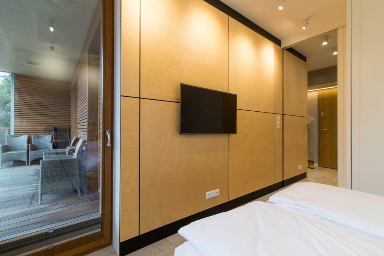 Nadmorski Dwor Wood Apartment Gdańsk Eksteriør bilde